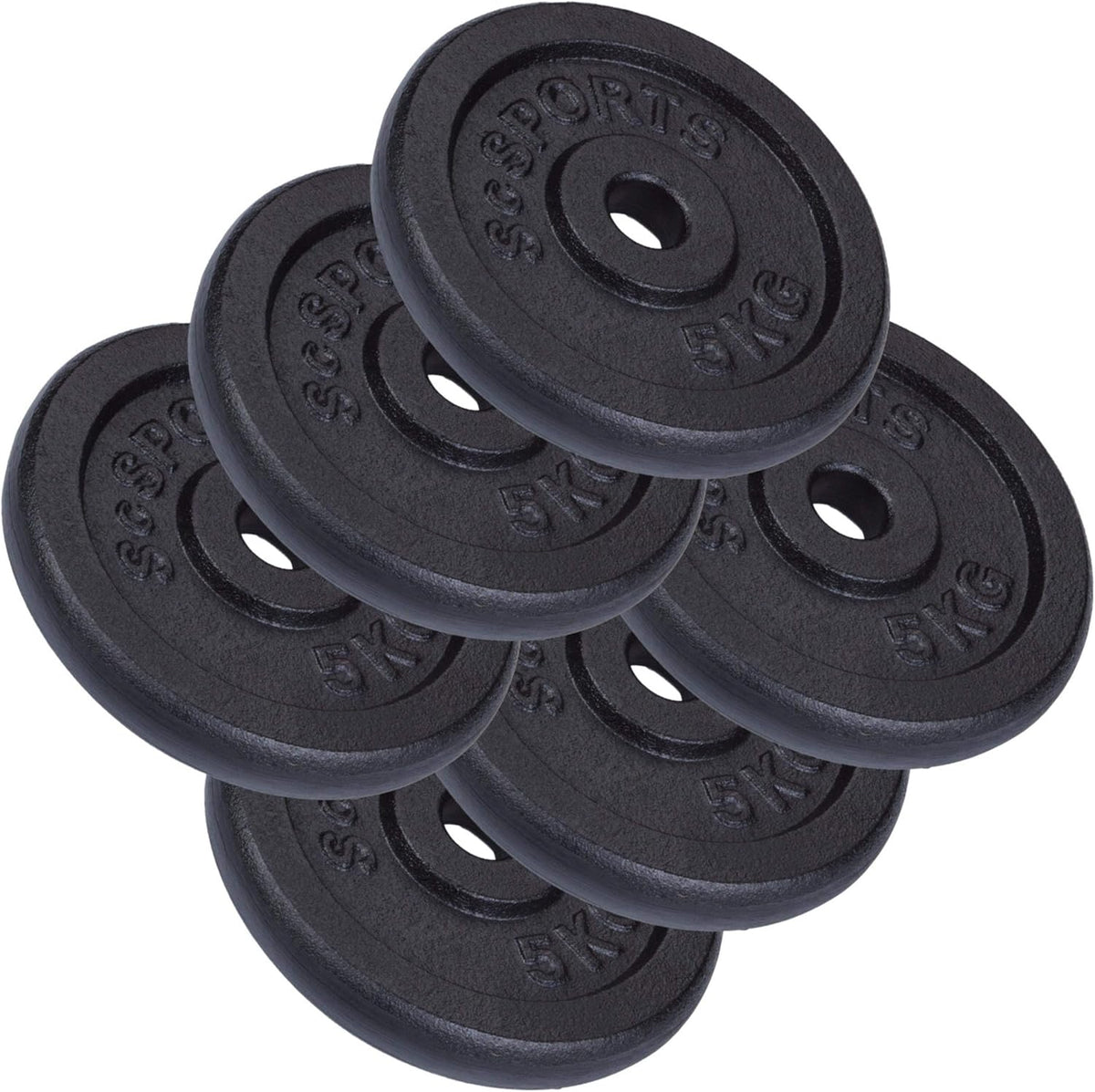 Hantelscheiben Set Gusseisen 10 - 40 kg - kaelte-werner
