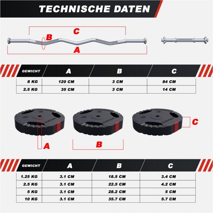 SZ-Curlset Kunststoff Gripper 70 kg - kaelte-werner