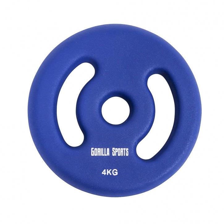 Hantelscheiben Set 30/31 mm Neopren 1 - 5 KG - kaelte-werner