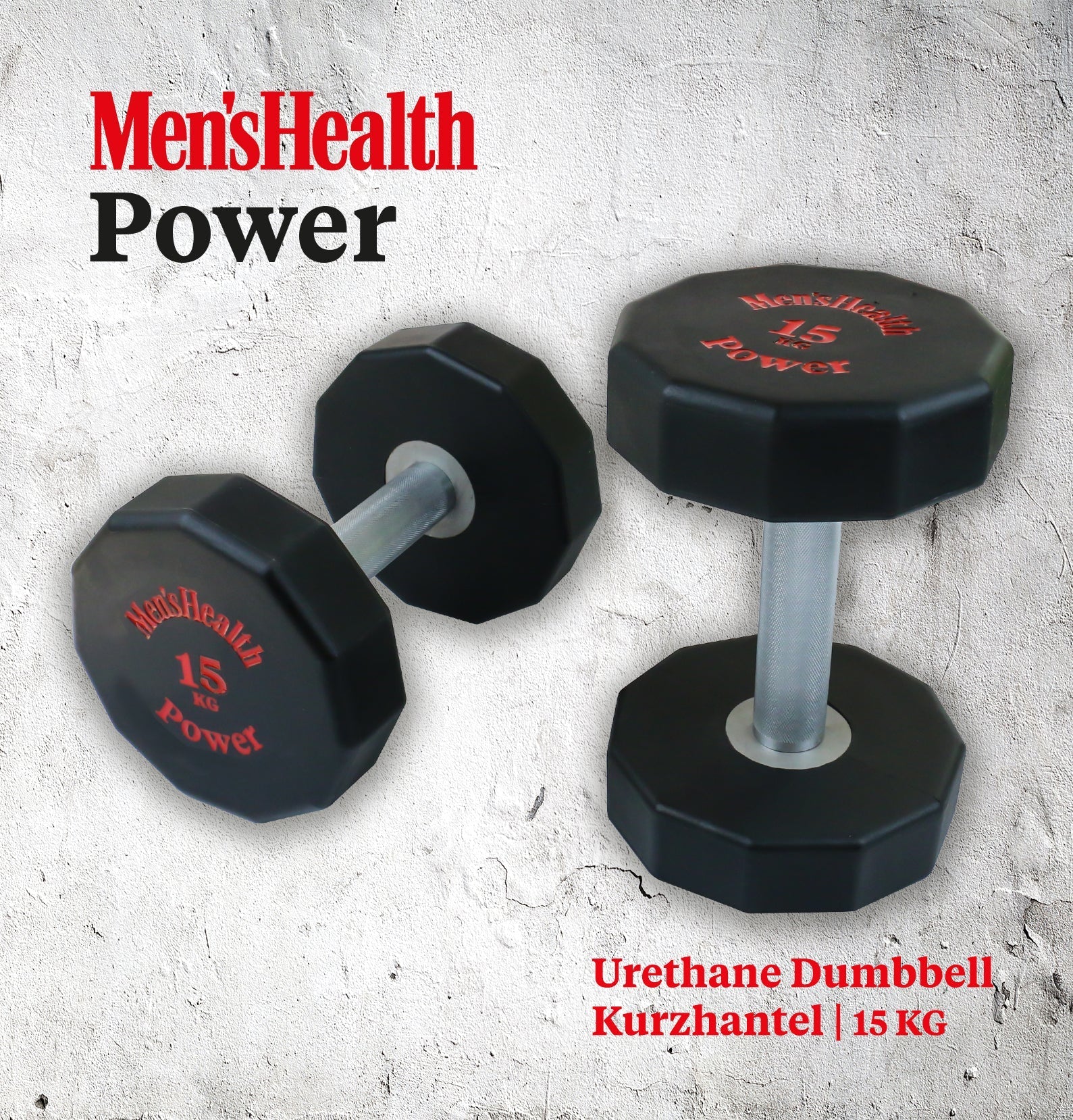 Kurzhantel Urethane 5 - 30 kg - kaelte-werner