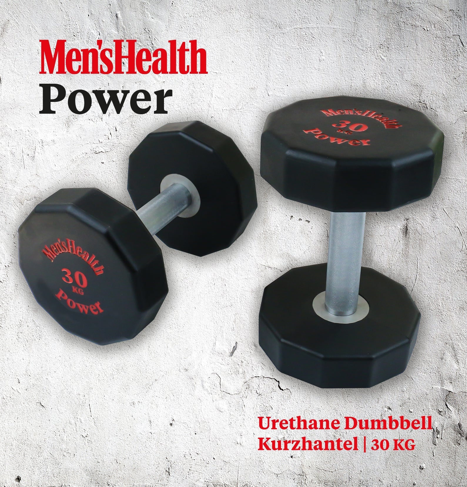 Kurzhantel Urethane 5 - 30 kg - kaelte-werner