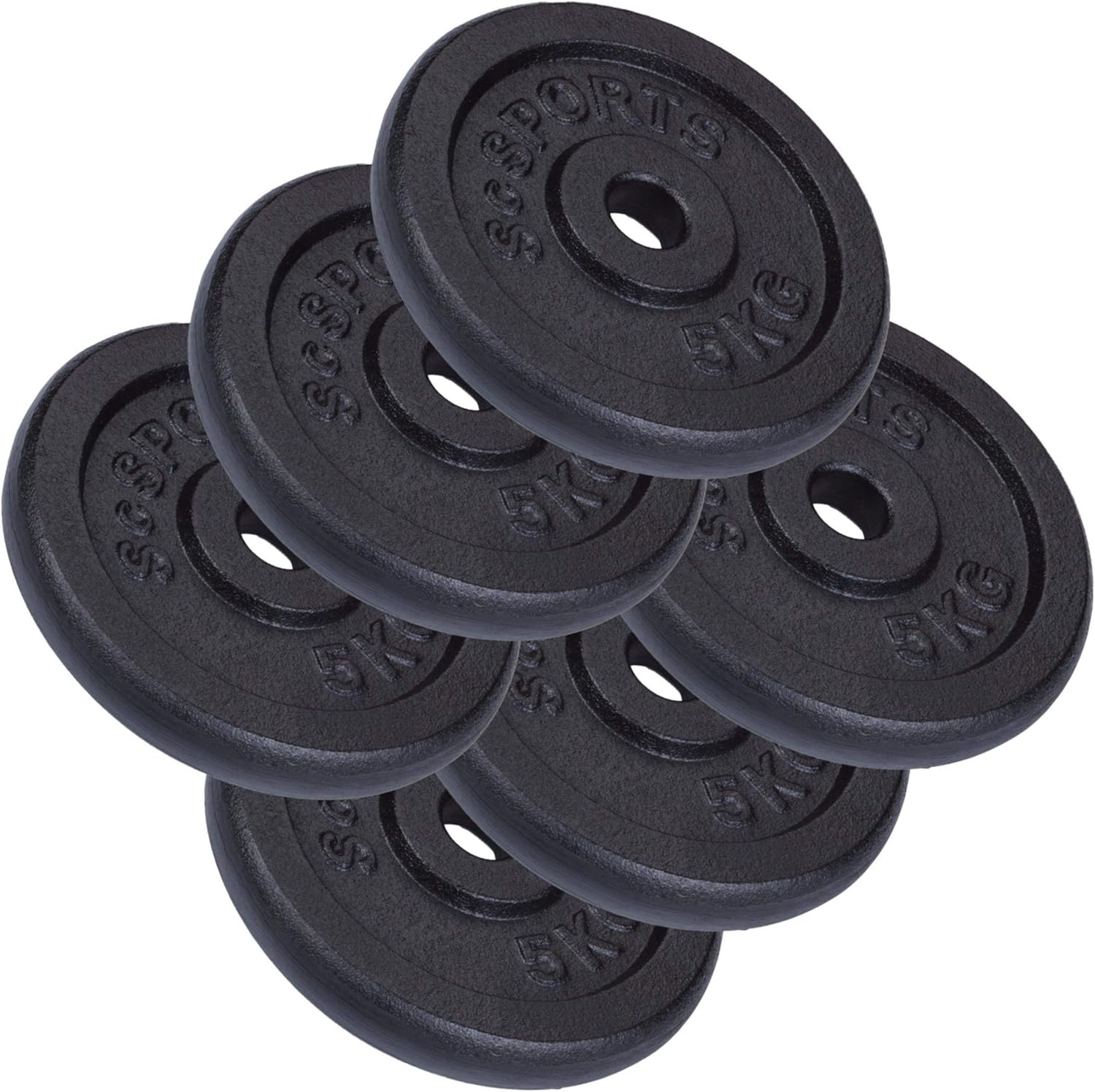 Hantelscheiben Set Gusseisen 10 - 40 kg - kaelte-werner