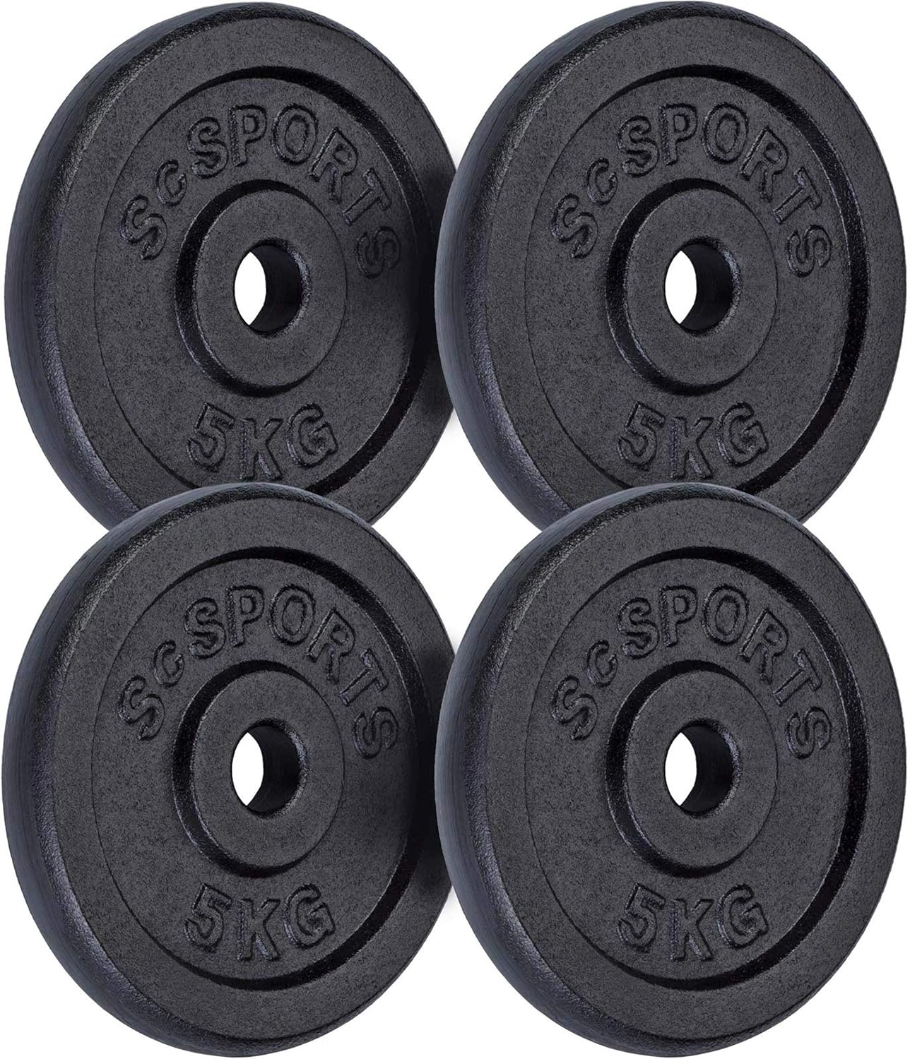 Hantelscheiben Set Gusseisen 10 - 40 kg - kaelte-werner