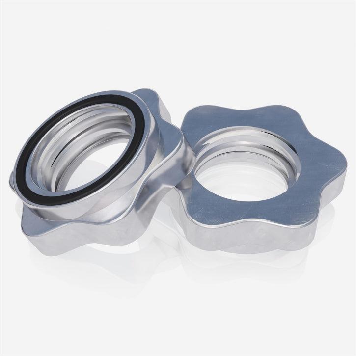 Kurzhantel Set Chrom 30 kg mit Sternverschlüssen - kaelte-werner