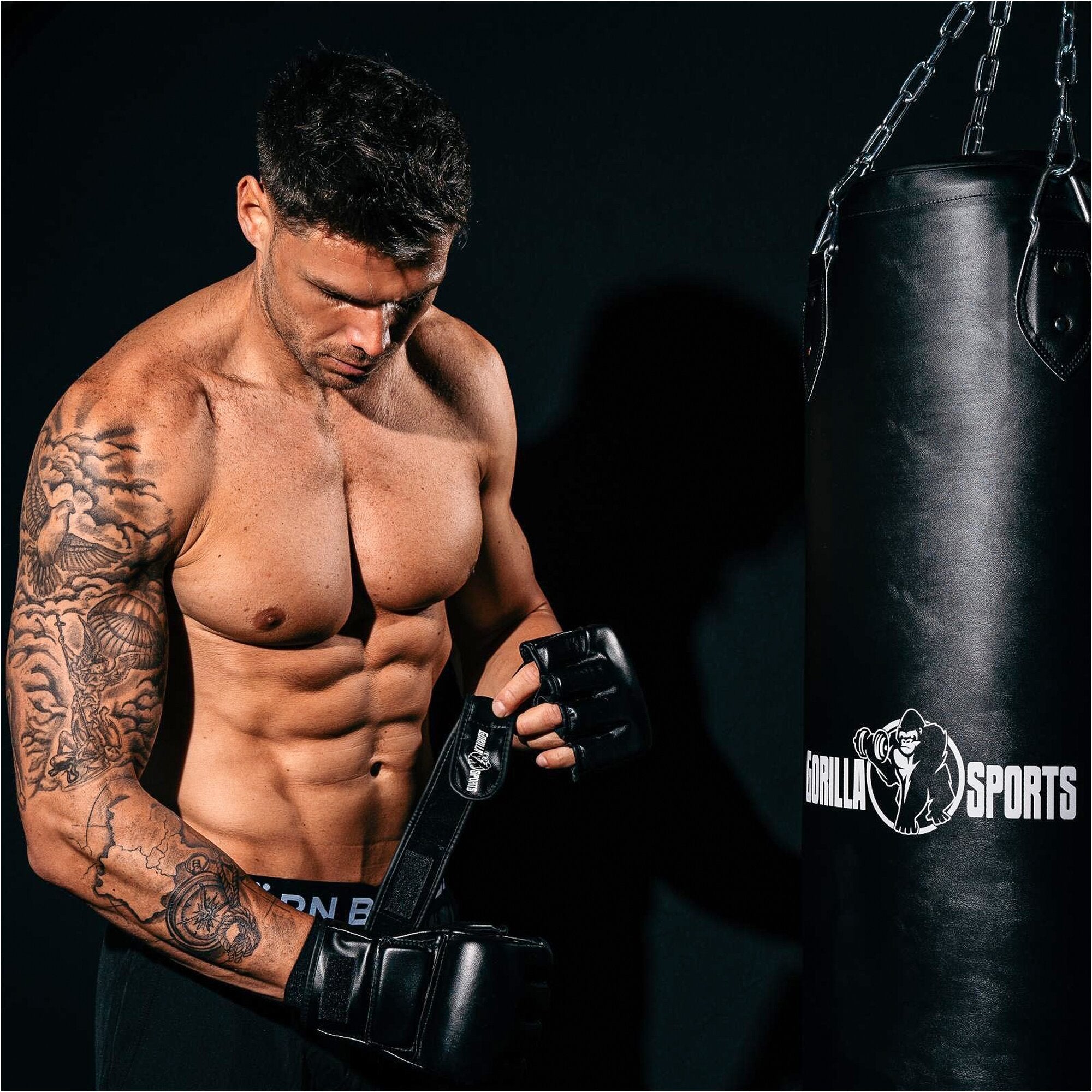 MMA Boxhandschuhe schwarz - kaelte-werner