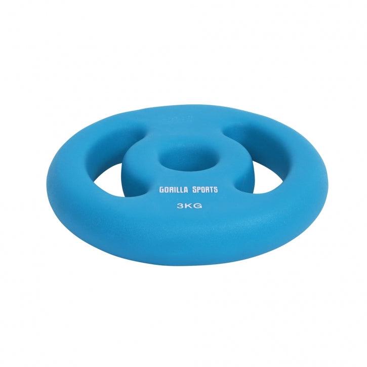 Hantelscheiben Set 30/31 mm Neopren 1 - 5 KG - kaelte-werner