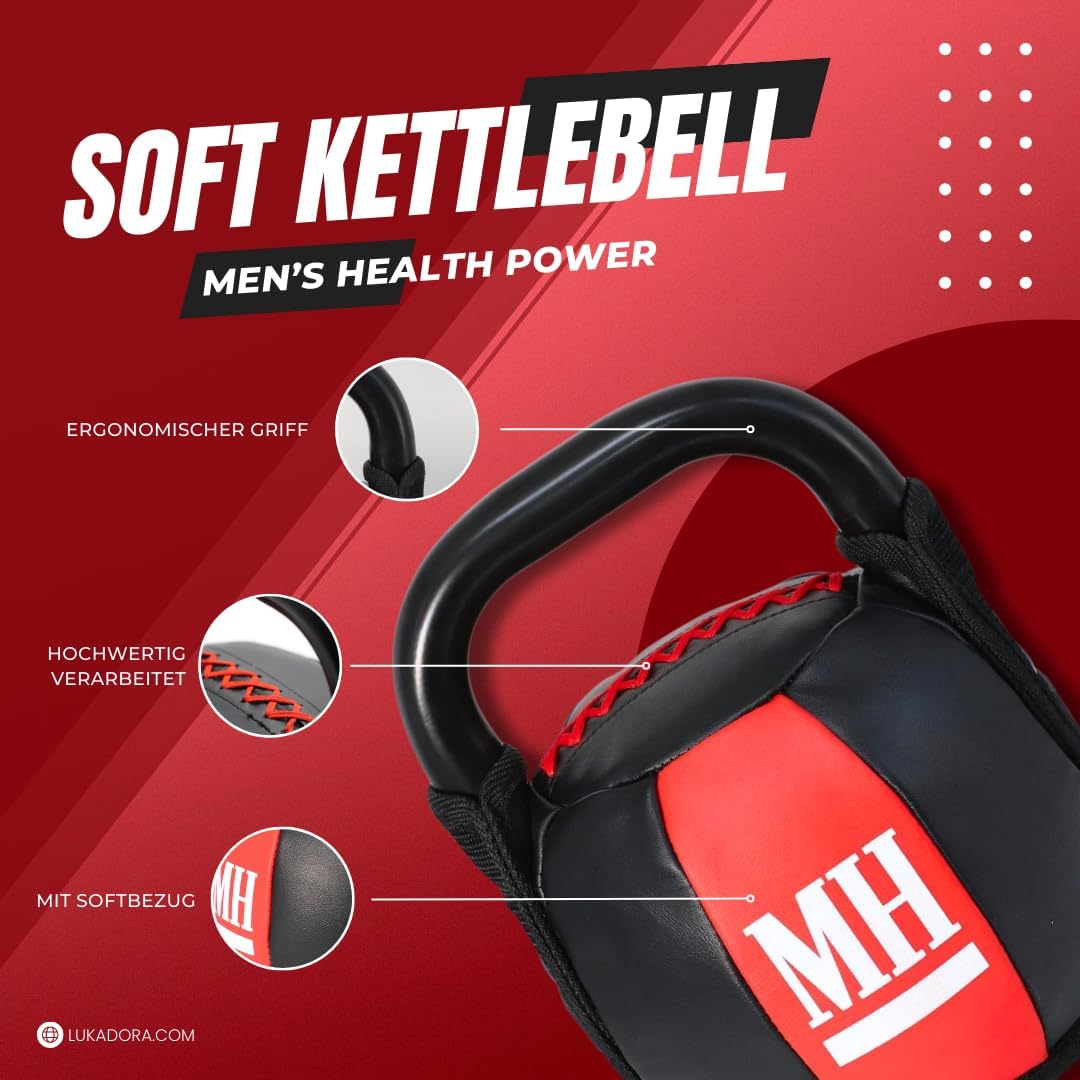 Soft Kettlebell mit Griff 6 - 12 kg - kaelte-werner