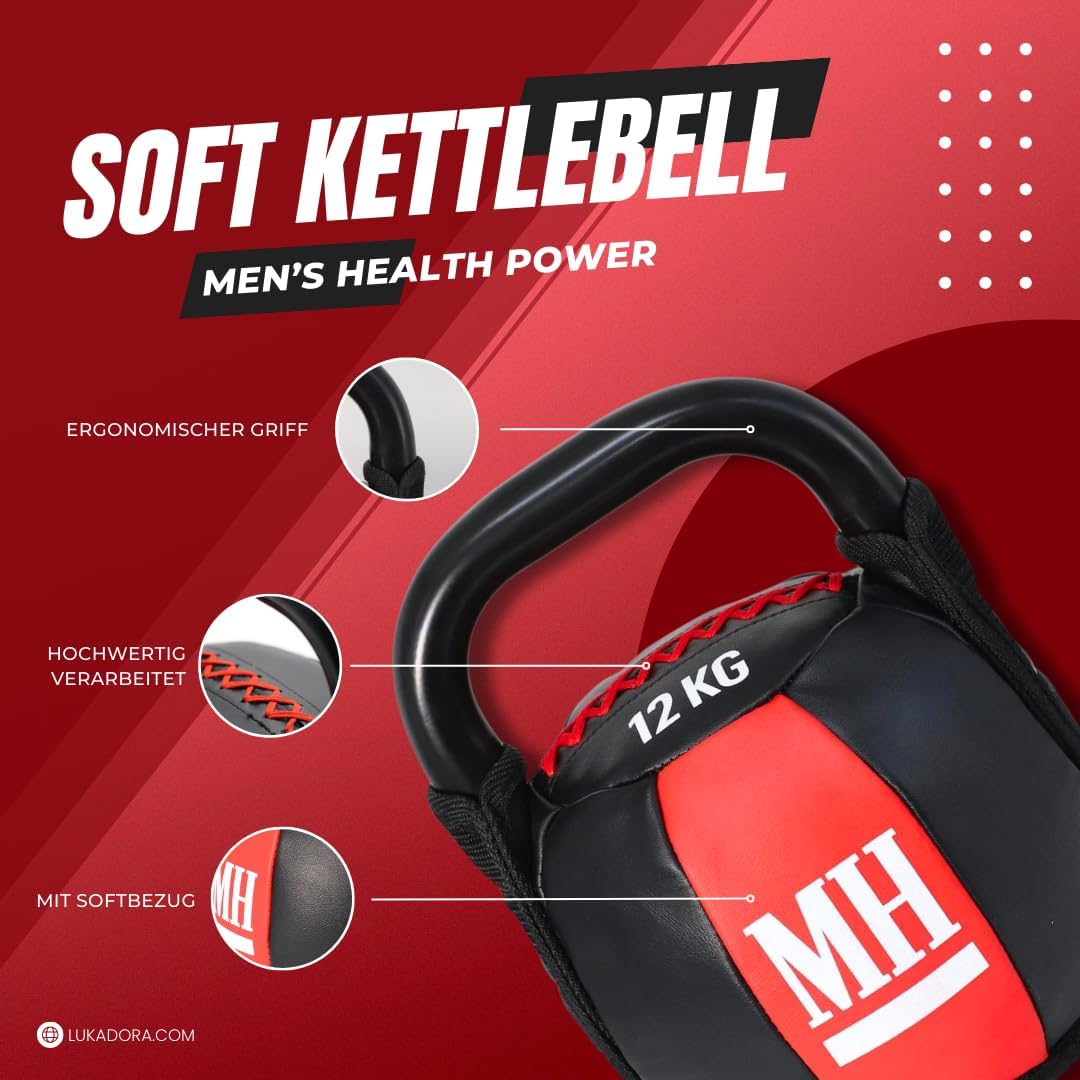 Soft Kettlebell mit Griff 6 - 12 kg - kaelte-werner