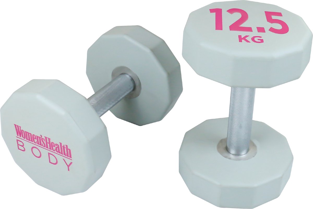 Kurzhantel Pink/Grau 2.5 - 15 KG - kaelte-werner