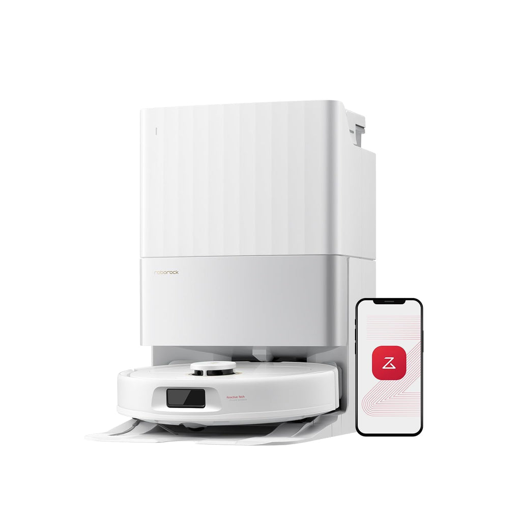 roborock Qrevo S5V Saugroboter mit Wischfunktion&Hebarem Wischmopp