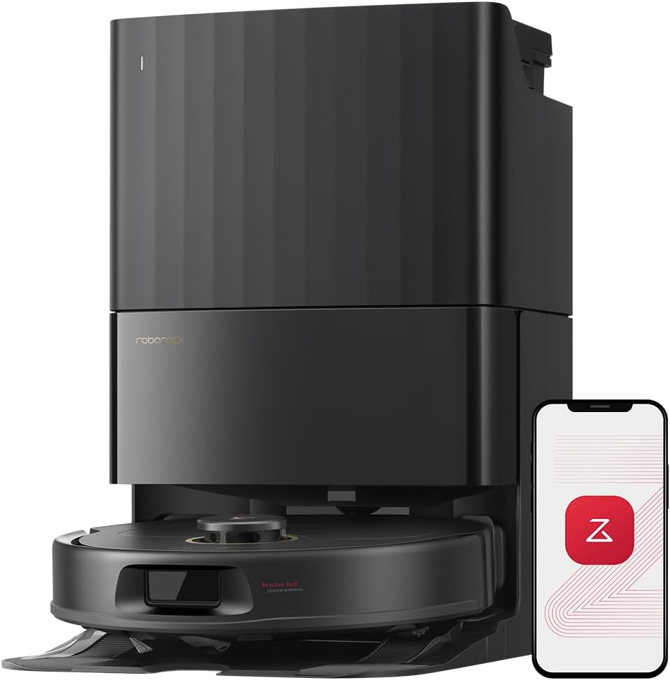 roborock Qrevo S5V Saugroboter mit Wischfunktion&Hebarem Wischmopp