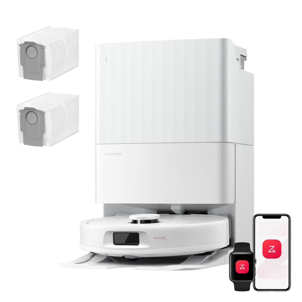 roborock Qrevo S5V Saugroboter mit Wischfunktion&Hebarem Wischmopp