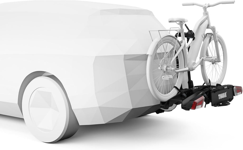 Thule Easyfold 3 Platform Bicycle Carrier for Towing Hitch Black 2 (3) Bikes
