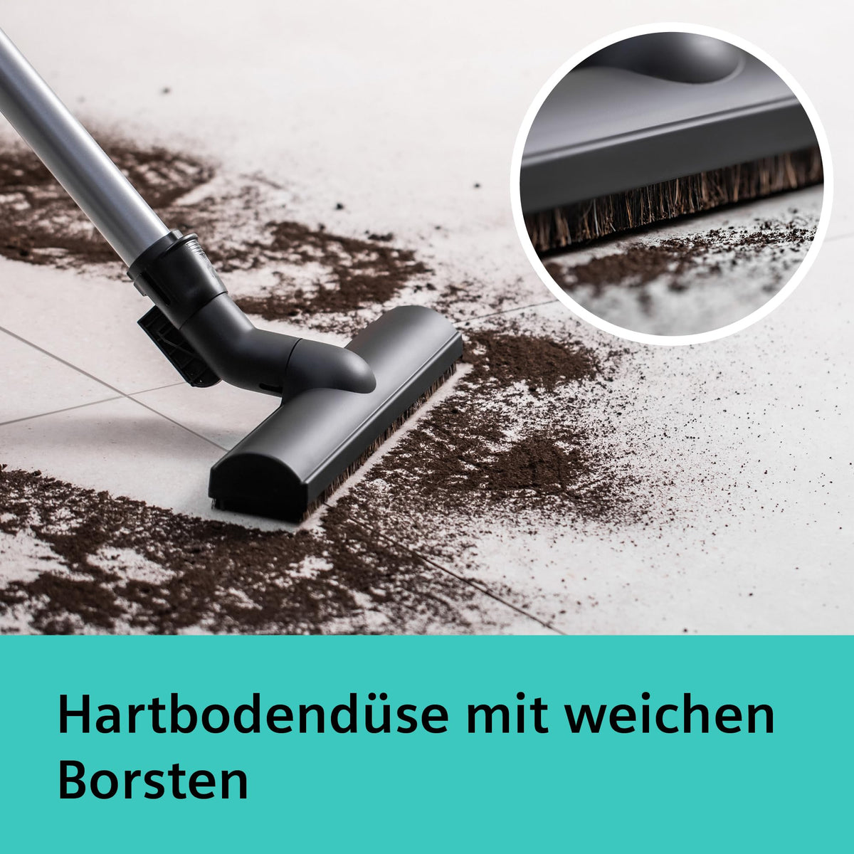 Siemens Staubsauger mit Beutel Q5.0 extreme silencePower VSQ5X1230, ideal für Allergiker