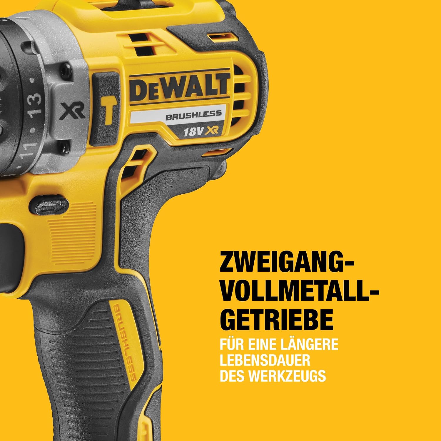 DEWALT Bürstenloses 18V XR Combo-Kit mit 2 x 5Ah Akkus, DCK266P2-QW