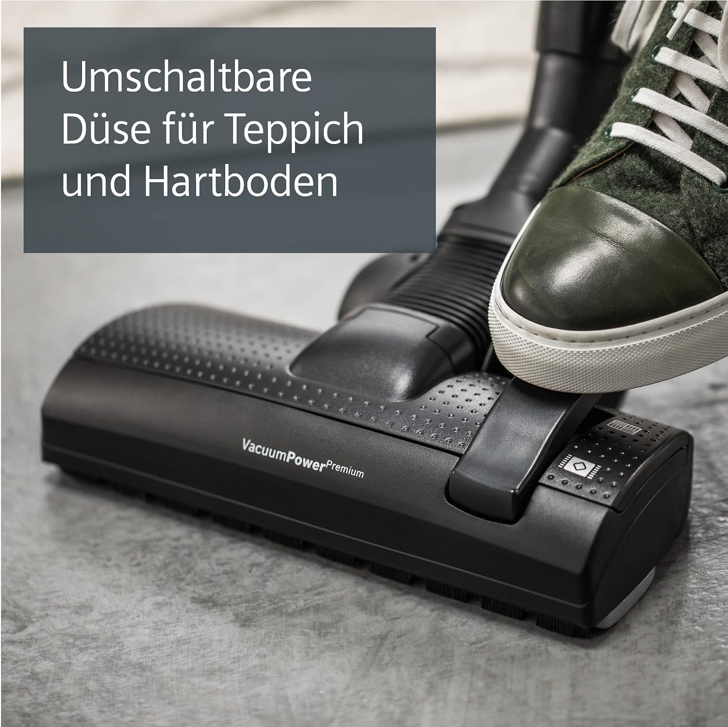 Siemens Staubsauger mit Beutel Q5.0 extreme silencePower VSQ5X1230, ideal für Allergiker
