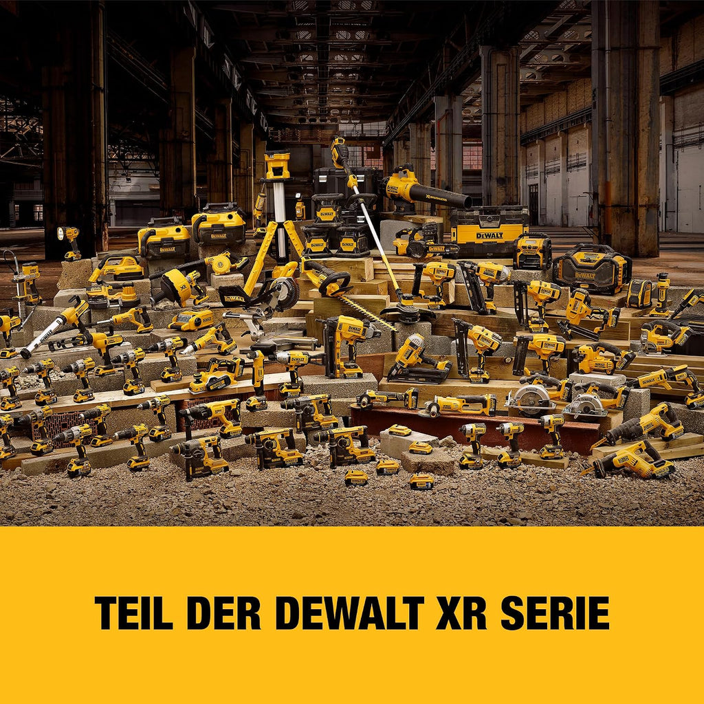DEWALT Bürstenloses 18V XR Combo-Kit mit 2 x 5Ah Akkus, DCK266P2-QW